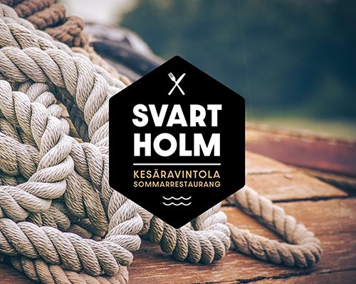 Kesä ravintola Svartholm logo